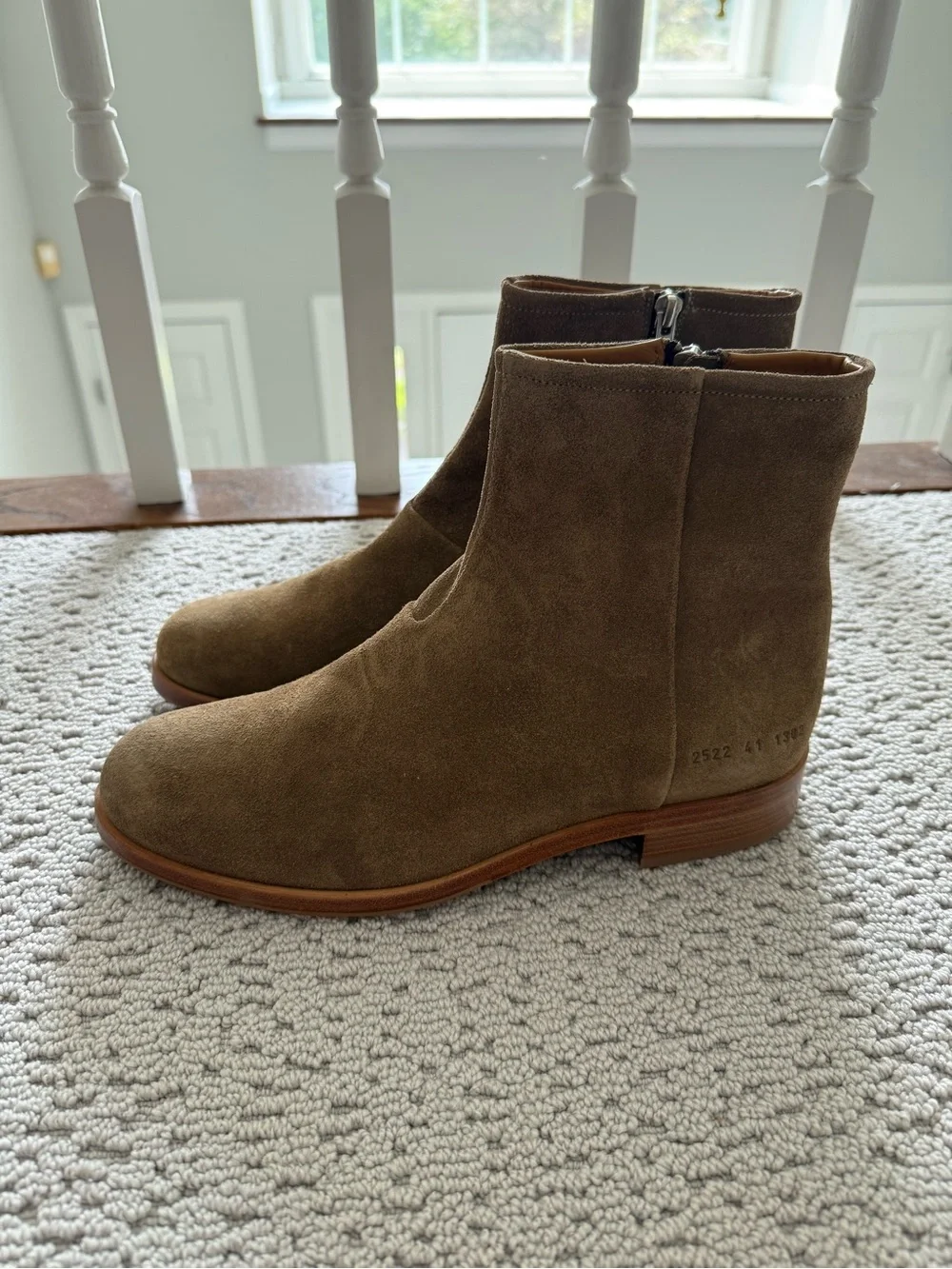 Common Projects Men’s Suede Zipper Boot - NWT size 41